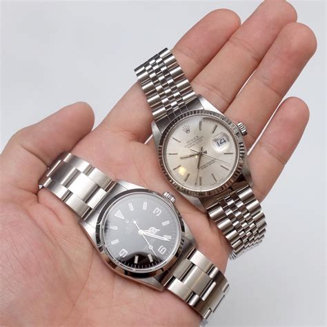 rolex explorer vs datejust.